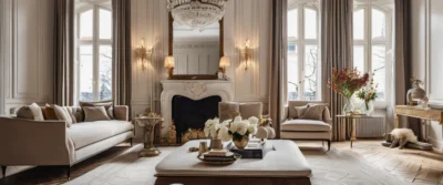 Moulures de salon style haussmannien : histoire et conseils pour une décoration élégante